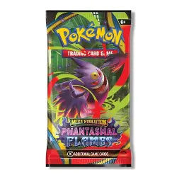 Pokemon Mega Evolutions : Phantasmal Flames Booster Pack x 1