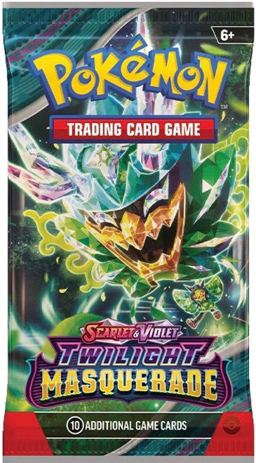 Pokemon TCG: Twilight Masquerade-1 x booster pack | PokeNazCards Pokemon TCG: Twilight Masquerade-1 x booster pack | PokeNazCards