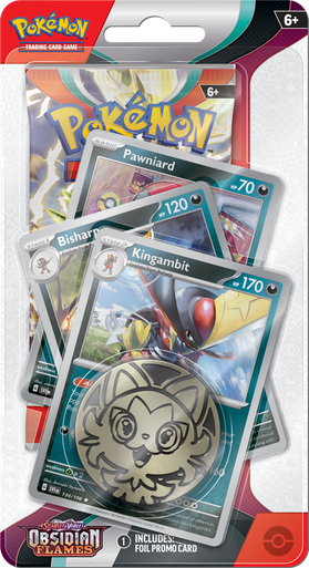 Pokemon Obsidian Flames Premium Checklane Blister - Kingambit