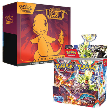 Pokemon Obsidian Flames bundle 1 - Booster Box and Elite Trainer Box