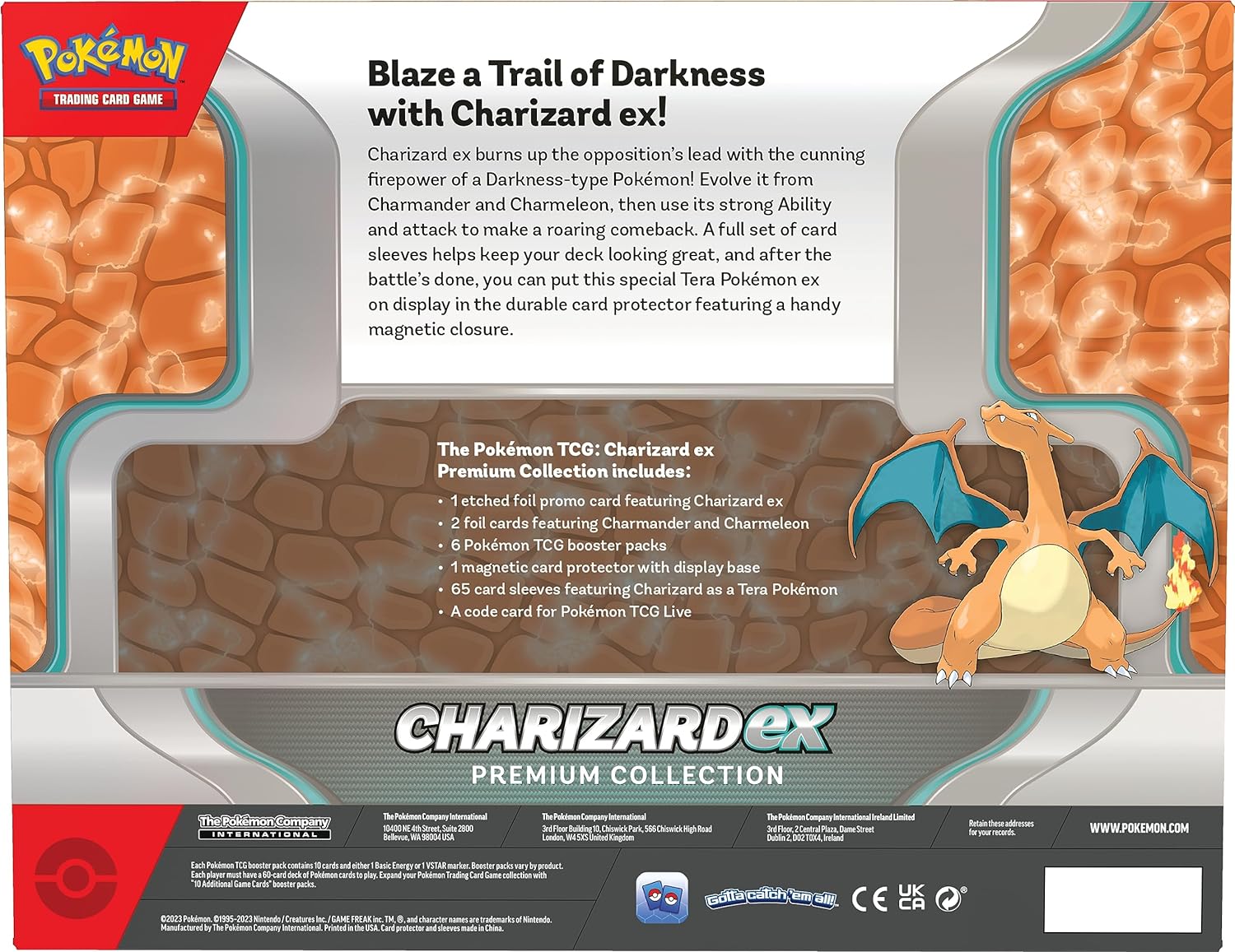 Pokemon Charizard Ex premium collection Box