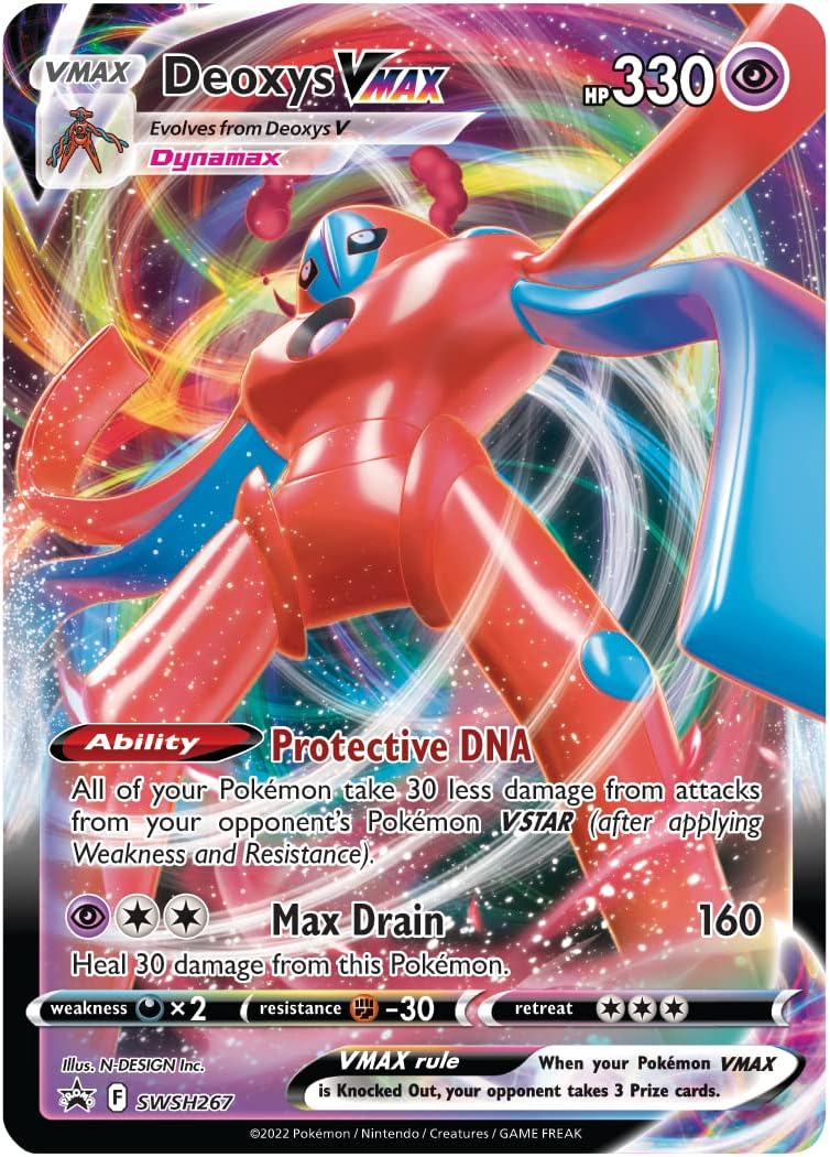 Pokemon Deoxys Vmax and Vstar Collection Box