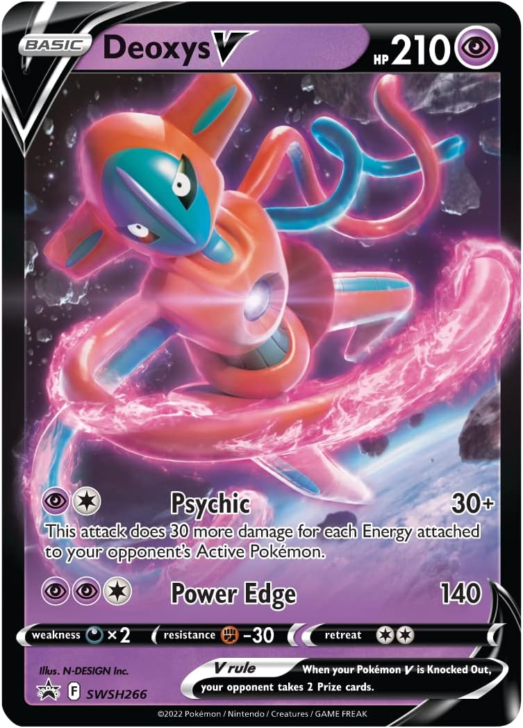 Pokemon Deoxys Vmax and Vstar Collection Box