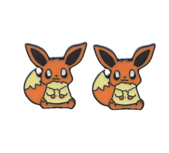 Pokemon Eevee Earrings