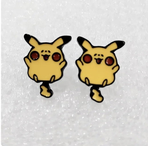 Pokemon Fat Pikachu Earrings