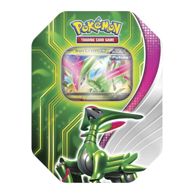 Pokémon TCG: Paradox Clash Tin (Iron Leaves ex)