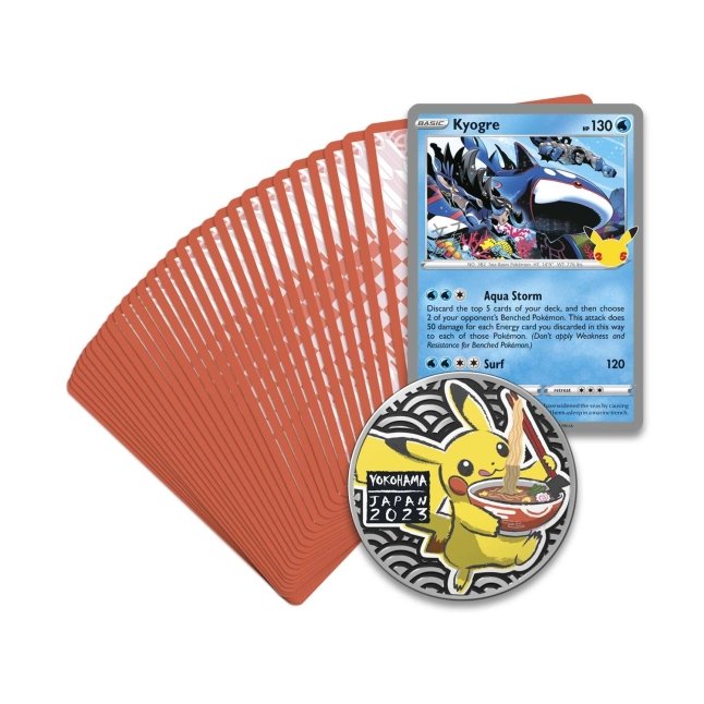 Pokemon World Championship Decks 2023 - Shao Tong Yen: Junior Champion Taiwan Lost Box Kyogre (Water, Lightning & Psychic Type)