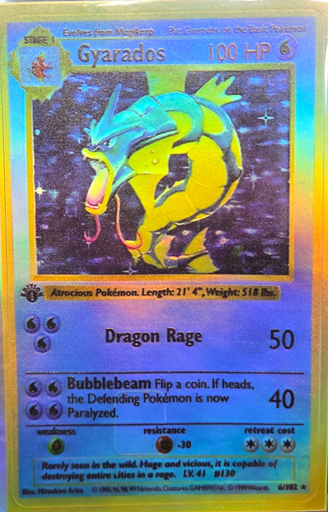 Gyarados Holo reverse (3)