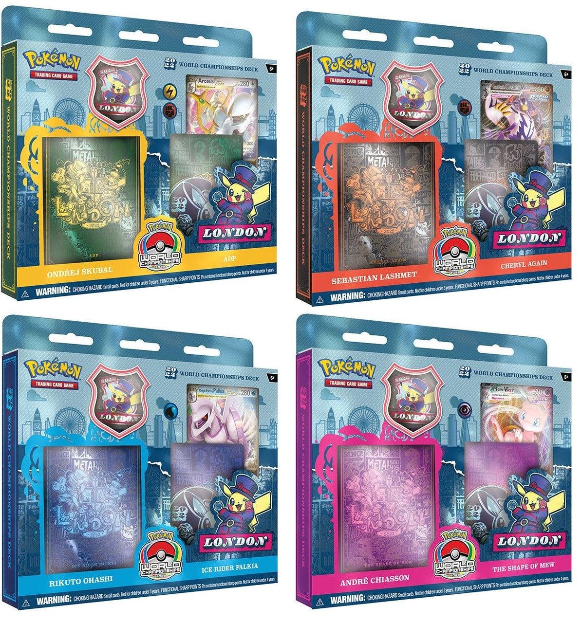 Pokemon TCG: World Championships Decks - Set of 4