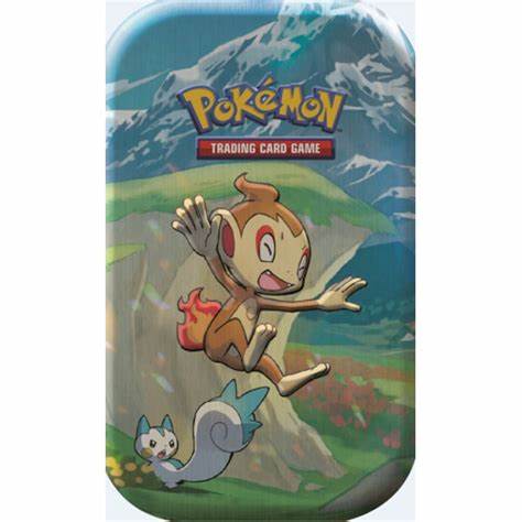 Pokemon Sinnoh Mini Tins -  Chimchar+ Pacharishu