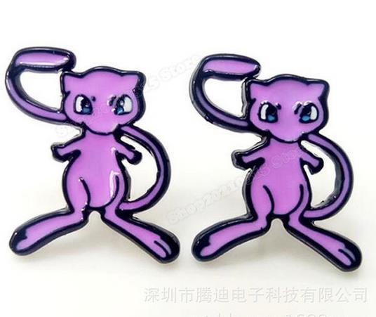 Pokemon Mew Earrings