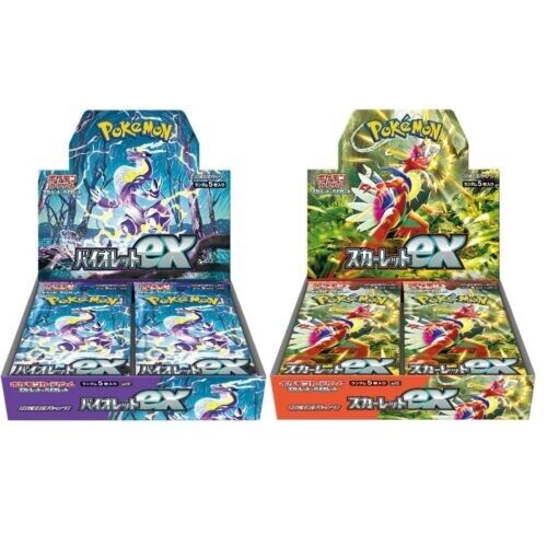 Pokemon Scarlet + Violet Booster Box - Japanese Set of 2