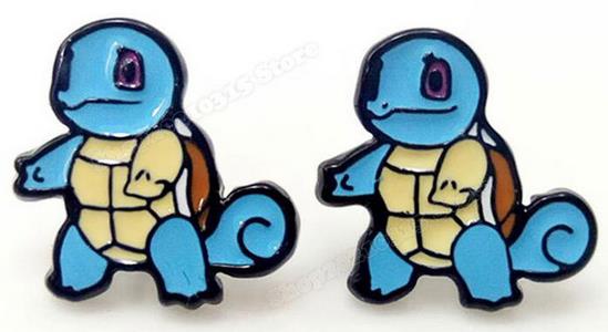 Pokemon Squirtle Earrings