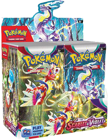 Pokemon Scarlet + Violet Booster box and Elite trainer Box Bundle (Koraidon)