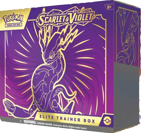 Pokemon Scarlet + Violet Booster box and Elite trainer Box Bundle (Miraidon)