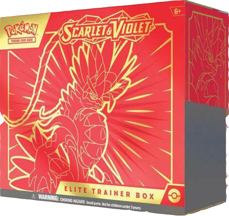 Pokemon Scarlet + Violet Booster box and Elite trainer Box Bundle (Koraidon)